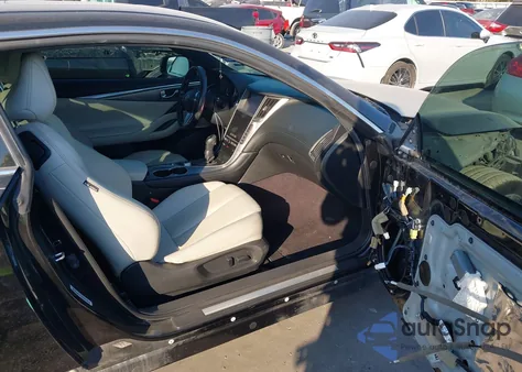 2017 Infiniti Q60 2.0T Premium z USA, uszkodzony, nr VIN JN1CV7EKXHM110398